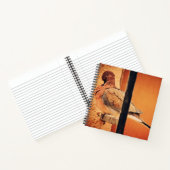 Preening Dove Notizblock (Innenseite)