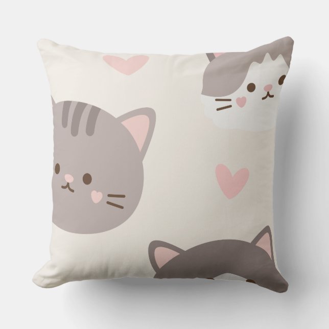 preety kitty pillow case kissen (Vorderseite)