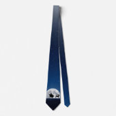 Preflight - Men's Custom Christmas Necktie Krawatte (Vorderseite)