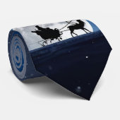 Preflight - Men's Custom Christmas Necktie Krawatte (Gerollt)