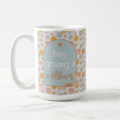 Pregancy Mommy-to-be Tasse Boho Wildblume (Links)