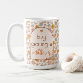 Pregancy Mommy-to-be Tasse Boho Wildblume