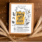 Pregger Kegger Beer Baby Shower Einladung