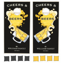 Pregger Kegger Cheers Beers Drink Beanbag Toss