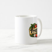 Preggo Costume Pregnancy Announcement Preggo Pasta Kaffeetasse (VorderseiteRechts)