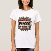 Preggo Sauce Costume Cute and Funny T-Shirt (Vorderseite)