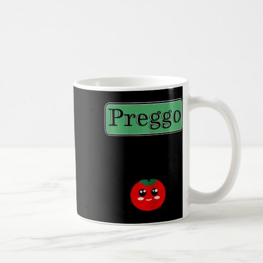 Preggo Sauce Funny Maternity Halloween Kostüm Tom Kaffeetasse (Rechts)