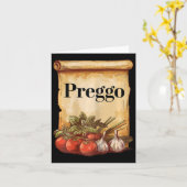 Preggo Sauce Niedlich Preggers Kostume Schwangersc Karte (Gelbe Blume)