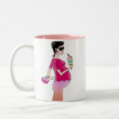 Preggo Zweifarbige Tasse (Links)
