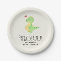 Preggosaurus Niedlich Dinosaur Babydusche