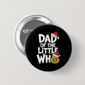 Pregnancy Announcemen Dad Of The Little Who  Button (Vorne & Hinten)