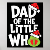 Pregnancy Announcemen Dad Of The Little Who  Poster (Vorne)