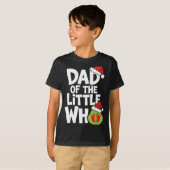 Pregnancy Announcemen Dad Of The Little Who  T-Shirt (Vorne ganz)