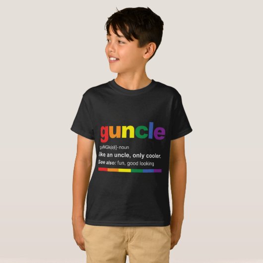 Pregnancy Announcemen For Gay Uncle New Uncle T-Shirt (Vorne ganz)