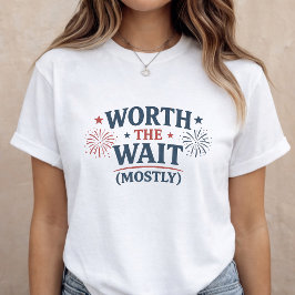 Pregnancy Announcement 4th of July Mom to Be T-Shirt
