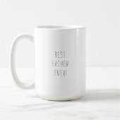 Pregnancy Announcement Best Father Grandfather Kaffeetasse (Links)