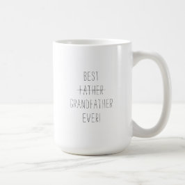 Pregnancy Announcement Best Father Grandfather Kaffeetasse