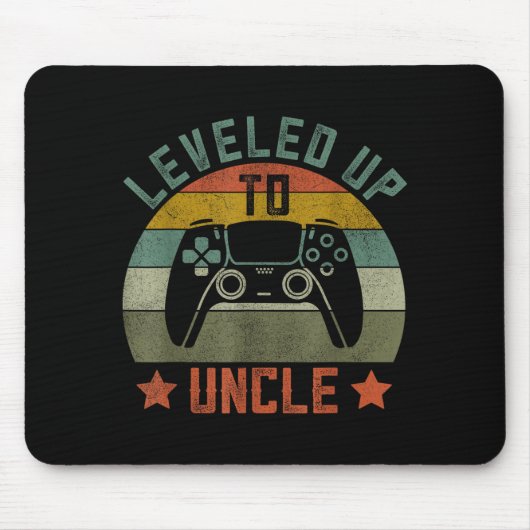 Pregnancy Announcement Gamer Apparel, Funny New Un Mousepad (Vorne)