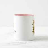 Pregnancy Announcement Gift Aunt Plot Twist  Tasse (Zentrum)