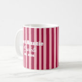 Pregnancy announcement gift auntie kaffeetasse (Vorderseite Links)