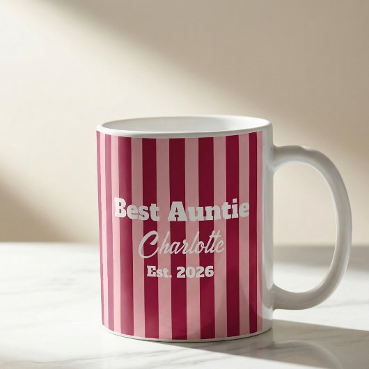 Pregnancy announcement gift auntie kaffeetasse