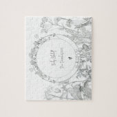 Pregnancy Announcement Grandparents Due Date Puzzle (Vertikal)