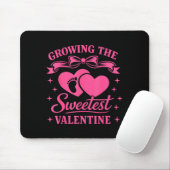 Pregnancy Announcement Growing The Sweetest Valent Mousepad (Mit Mouse)