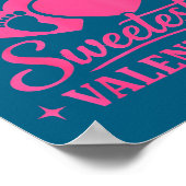 Pregnancy Announcement Growing The Sweetest Valent Poster (Ecke)