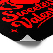 Pregnancy Announcement Growing The Sweetest Valent Poster (Ecke)