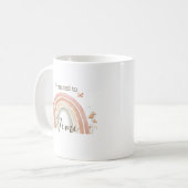 Pregnancy Announcement Mimi Gift Kaffeetasse (Vorderseite Links)