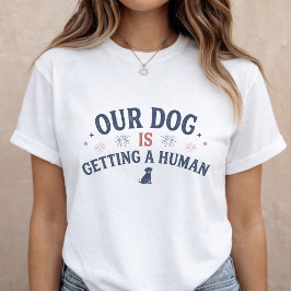 Pregnancy Announcement Mom to Be 4th of July T-Shirt