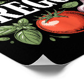 Pregnancy Announcement Prego Pasta Sauce Funny Pre Poster (Ecke)