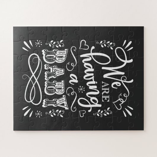 Pregnancy Announcement to Husband Puzzle (Horizontal)