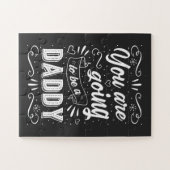 Pregnancy Announcement You are Going to be a Daddy Puzzle (Horizontal)