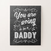 Pregnancy Announcement You are Going to be a Daddy Puzzle (Vertikal)