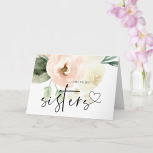 Pregnancy Baby Reveal Geschenk an Schwester New Au Karte