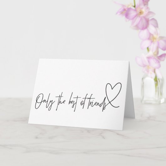 Pregnancy Baby Reveft Geschenk für die beste Freun Karte (Orchidee)