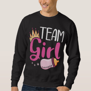 Pregnancy Baby Showteam Girl Future Vater Mama Gen Sweatshirt