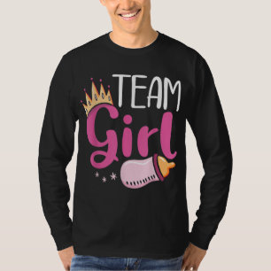 Pregnancy Baby Showteam Girl Future Vater Mama Gen T-Shirt