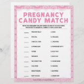 Pregnancy Candy Match [Luxury Lace [Pink] Briefbogen (Vorne/Hinten)