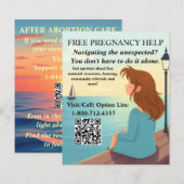 Pregnancy Help/After Abortion Resources (Vorne/Hinten)