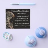 Pregnancy help and after abortion flyer (Einzeln)
