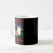 Pregnancy New Mom Baby Pregnant Christmas Matching Kaffeetasse (Vorderseite Links)