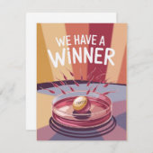 Pregnancy Prenouncinner Feiertagskarte (Vorne/Hinten)