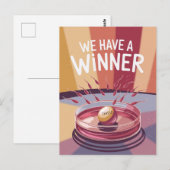 Pregnancy Prenouncinner Postkarte (Vorne/Hinten)