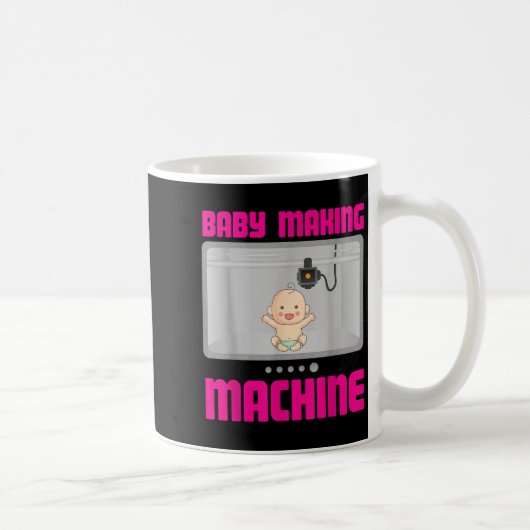 Pregnancy Reveal & Announcement Baby Making Ma Kaffeetasse (Rechts)