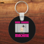 Pregnancy Reveal &amp; Announcement Baby Making Ma Schlüsselanhänger (Vorderseite)