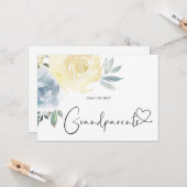 Pregnancy Reveal Great Grandeleltern New Baby Karte (Vorderseite/Rückseite Beispiel)