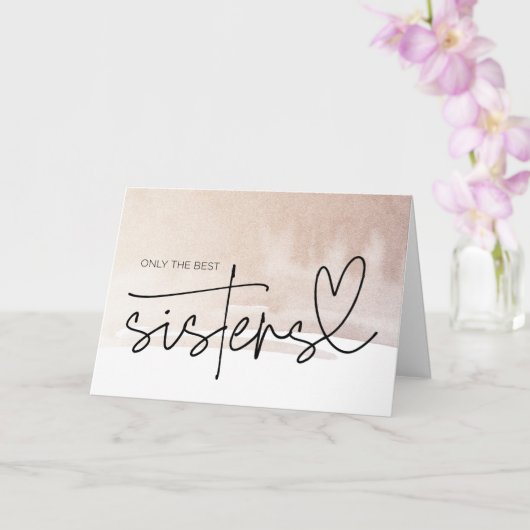 Pregnancy Reveal Sister Aunt to Be I'm Pregnant Ca Karte (Orchidee)