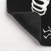 Pregnancy Skeleton Rib Funny Firefighter Bump Shir Mousepad (Ecke)